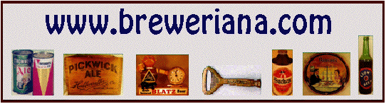 Breweriana.com's First Logo, 1996 First Breweriana.com Logo