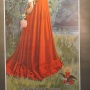 Anheuser-Busch Budweiser Girl Chromolithograph Photo 2